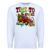 White time to spruce things up Premium Sweatshirt - AdoDesignShop