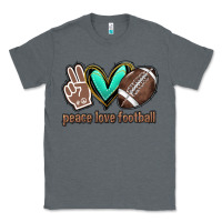 Peace Love Football Classic Tee | Teevron