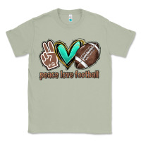 Matcha Peace love football Classic Tee - HowdyJamesFarm
