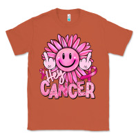 Copper hey cancer smiley face breast cancer Classic Tee - RanaPortraitStore