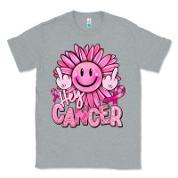 Heather Grey hey cancer smiley face breast cancer Classic Tee - RanaPortraitStore