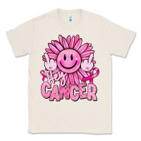 Natural hey cancer smiley face breast cancer Classic Tee - RanaPortraitStore