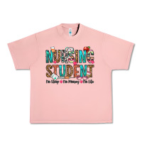 Salmon nursing student no sleep no money no life Urban Heavy Tee - OliviaCreatesArt