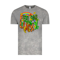 St. Patrick's Day Feeling Lucky Vintage Tee | Teevron