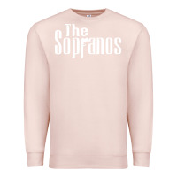 Pale Pink the sopranos Premium Sweatshirt - maiPhamDesign