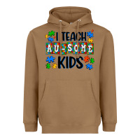 Toasted Coconut i teach ausome kids Heavyweight Hoodie - AdoDesignShop