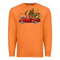 Carrot Christmas truck Premium Sweatshirt - AdoDesignShop
