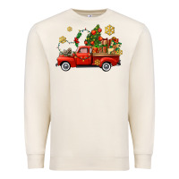 Sandshell Christmas truck Premium Sweatshirt - AdoDesignShop