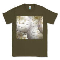 Army Green distressed volleyball pattern Classic Tee - TumblerDesignByShophia