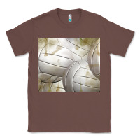 Chestnut distressed volleyball pattern Classic Tee - TumblerDesignByShophia