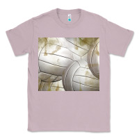 Lilac distressed volleyball pattern Classic Tee - TumblerDesignByShophia