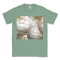 Sage distressed volleyball pattern Classic Tee - TumblerDesignByShophia