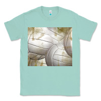 Seafoam distressed volleyball pattern Classic Tee - TumblerDesignByShophia