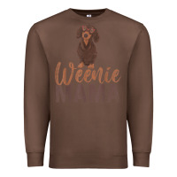 Chestnut Dog Lover Women Gift Weenie Mama Pet Mom Wiener Dachshund Premium Sweatshirt - maiPhamDesign