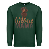 Sports Green Dog Lover Women Gift Weenie Mama Pet Mom Wiener Dachshund Premium Sweatshirt - maiPhamDesign