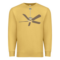 Antique Gold ceiling fan lazy diy halloween costume funny easy t shirt Premium Sweatshirt - maiPhamDesign