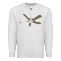 Oatmeal Heather ceiling fan lazy diy halloween costume funny easy t shirt Premium Sweatshirt - maiPhamDesign