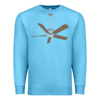 Ocean Blue ceiling fan lazy diy halloween costume funny easy t shirt Premium Sweatshirt - maiPhamDesign