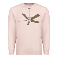 Pale Pink ceiling fan lazy diy halloween costume funny easy t shirt Premium Sweatshirt - maiPhamDesign