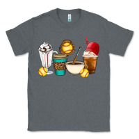 Charcoal Heather Softball coffee cups Classic Tee - Artiststas