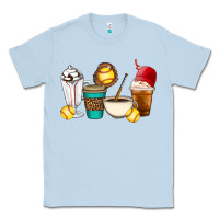 Dusty Blue Softball coffee cups Classic Tee - Artiststas