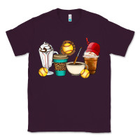 Plum Softball coffee cups Classic Tee - Artiststas
