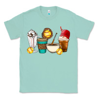 Seafoam Softball coffee cups Classic Tee - Artiststas
