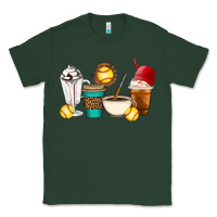 Sports Green Softball coffee cups Classic Tee - Artiststas