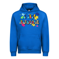Cobalt i am ausome Urban Hoodie - JahusDesignShop