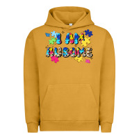 Pigment Peanut Butter i am ausome Urban Hoodie - JahusDesignShop