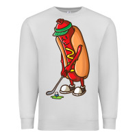 Dove Grey Funny Golfing Hot Dog Golf Gifts Shirts for Men Boys Golfer Premium Sweatshirt - maiPhamDesign