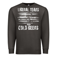 Smoke liberal tears and cold beers   funny political t shirt Premium Sweatshirt - maiPhamDesign