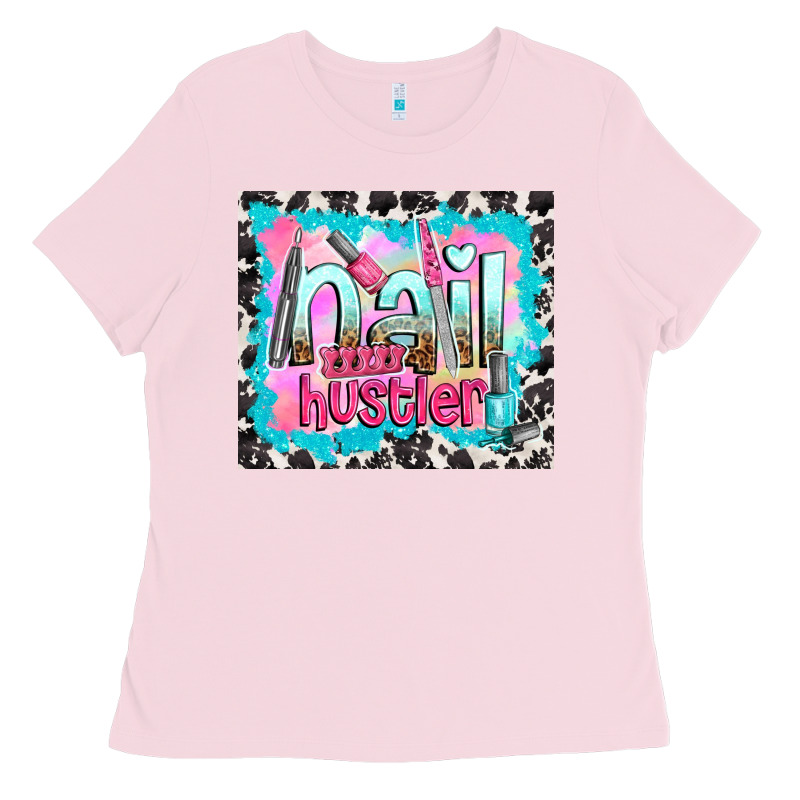 Nail Hustler Ladies Tee by TumblerDesignByShophia | Teevron