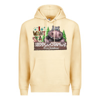 Pina Colada I Want a Hippopotamus for Christmas Premium Hoodie - CowhideDigitalArt
