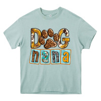 Arona Dog Nana with Paw Heavy Core Tee - texasbilliewilder