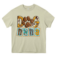 Mossy Dog Nana with Paw Heavy Core Tee - texasbilliewilder