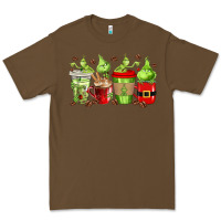 Cacao grinch coffee cups Premium Tee - texasbilliewilder
