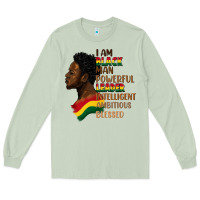Matcha I am black man Long Sleeve Tee - FaDigitalArtStudio