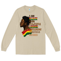 Mushroom I am black man Long Sleeve Tee - FaDigitalArtStudio