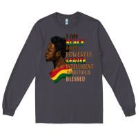 Smoke I am black man Long Sleeve Tee - FaDigitalArtStudio