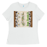 White grow through it Ladies Tee - TumblerDesignByShophia