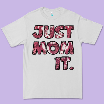 Just Mom It Pink Premium Tee Designed By Jasminsmagicworld