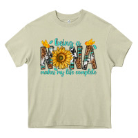 Mossy Being a Nana Makes My Life Complete Heavy Core Tee - texasbilliewilder