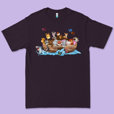 Noahs Ark Premium Tee Designed By Texasbilliewilder