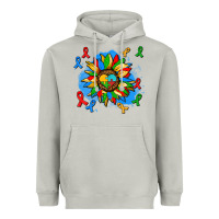 Moon Dust autism sunflower ribbon Heavyweight Hoodie - AdoDesignShop