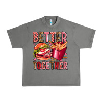 Tornado hamburger potatoes better together olivia Urban Heavy Tee - OliviaCreatesArt