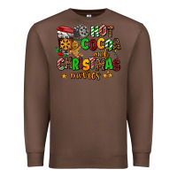 Chestnut hot cocoa and christmas movies Premium Sweatshirt - AdoDesignShop