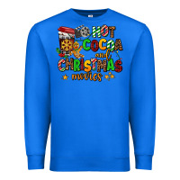 True Royal hot cocoa and christmas movies Premium Sweatshirt - AdoDesignShop
