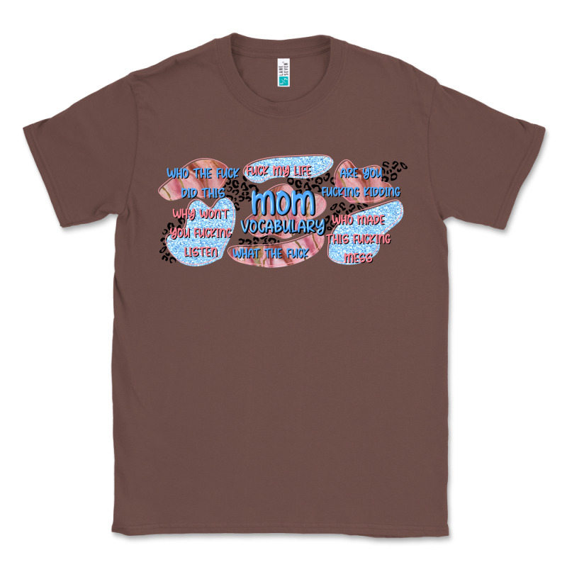 Mom Vocabulary Libbey Glass Classic Tee by TumblerDesignByShophia | Teevron