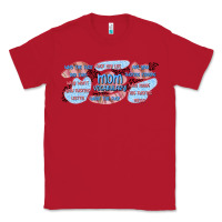 Red mom vocabulary libbey glass Classic Tee - TumblerDesignByShophia